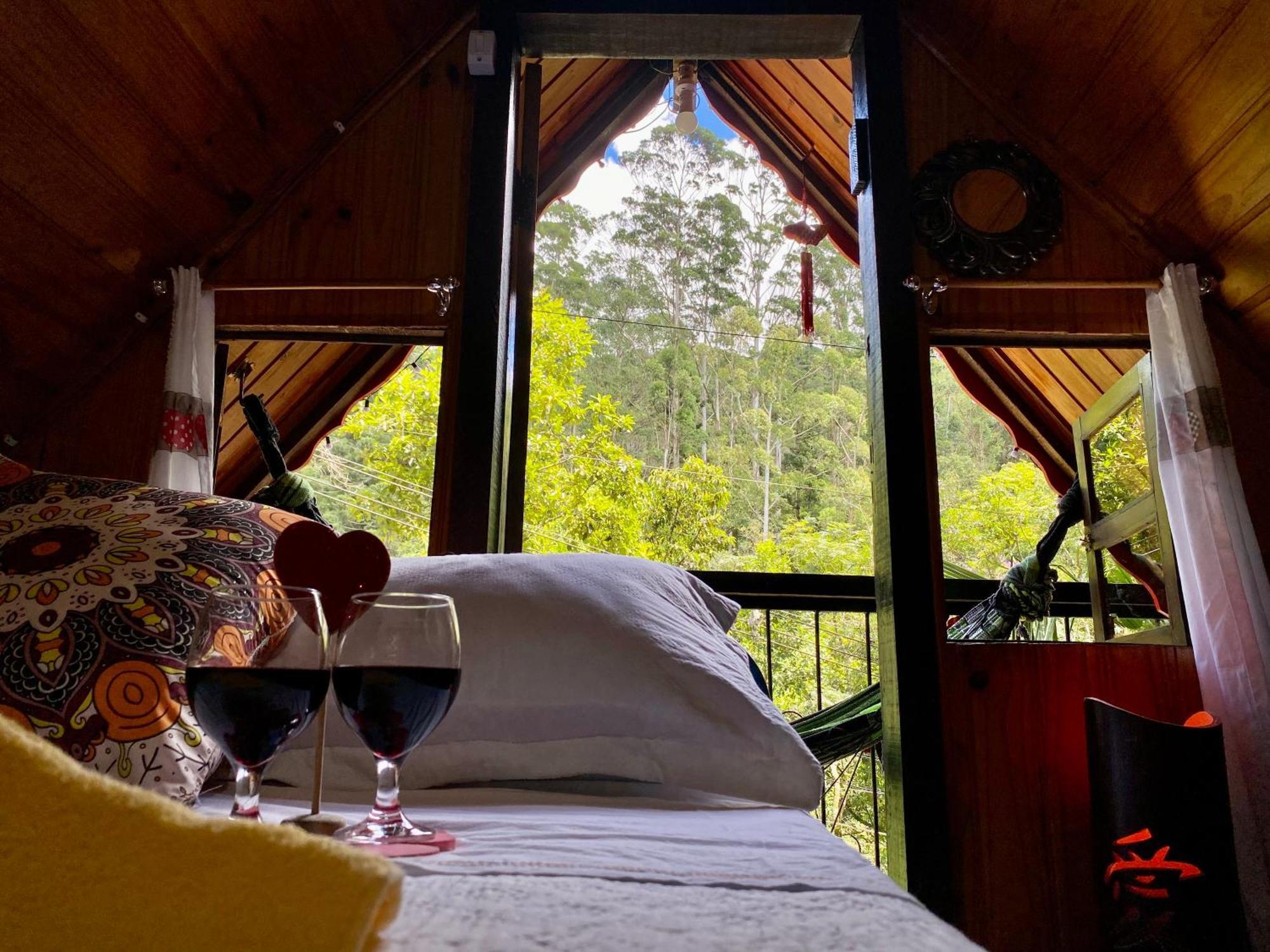 Apartmán Chale 1 Alto Na Montanha, Com Lareira E Wi-Fi Visconde de Mauá Exteriér fotografie